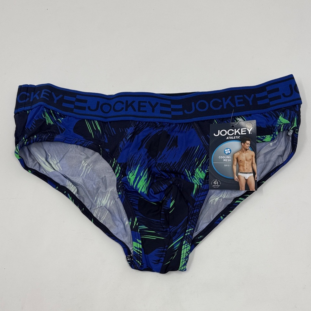 Jockey Men's Microfiber Sport Brief, Large